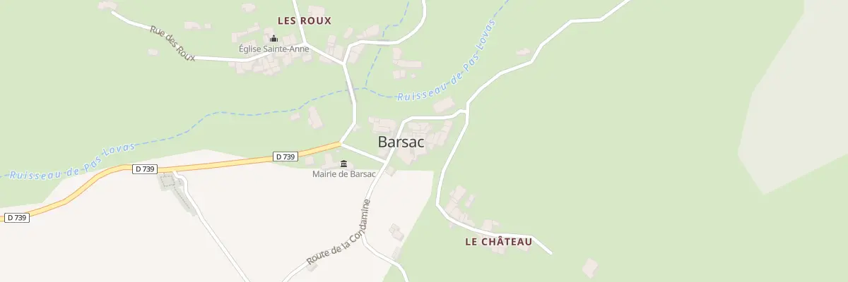 Plan du 3 Rue du Four a Pain à Barsac