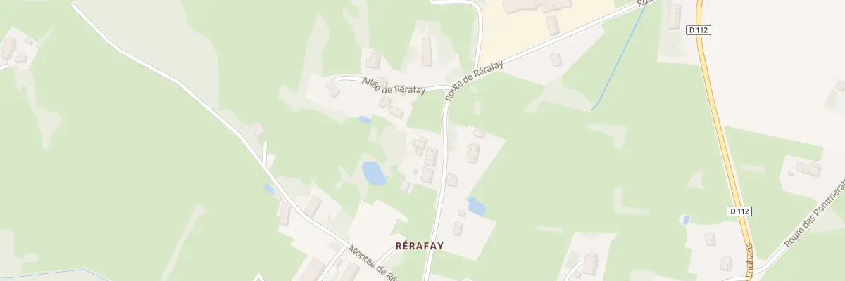 Plan du 745 Rte de Rérafay à Frontenaud