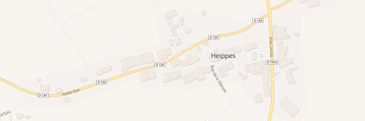 Plan du 18 Rue de l’Église à Heippes