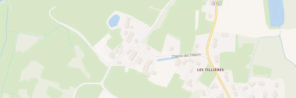 Plan du 186 Che des Tillieres à Dommartin-lès-Cuiseaux