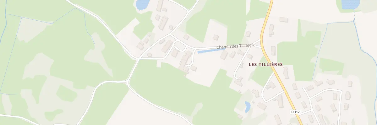 Plan du 171 Che des Tillieres à Dommartin-lès-Cuiseaux