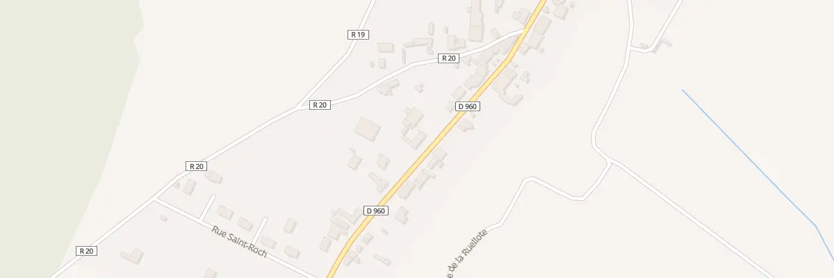 Plan du 48 Rte de Bèze à Bourberain