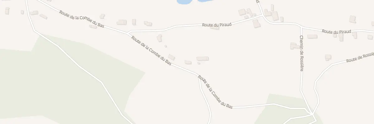 Plan du 5007A Au Piraud à Saint-Pierre-de-Bressieux