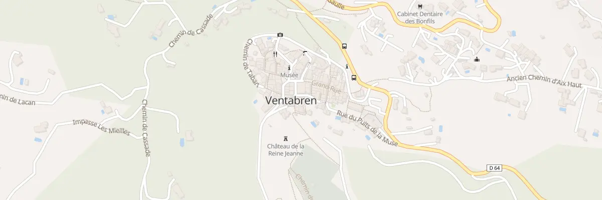 Plan du 2 Che de l’Hermitage à Ventabren