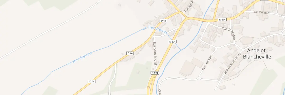 Plan du 17 Rue du Dardignon à Andelot-Blancheville