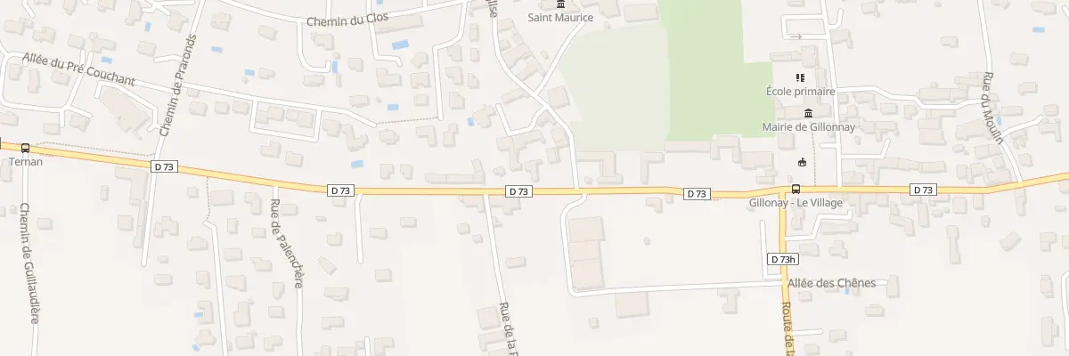Plan du 953 Rte du Dauphiné à Gillonnay