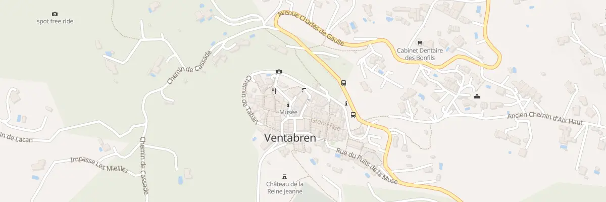 Plan du 1 Pl Henri Bosco à Ventabren