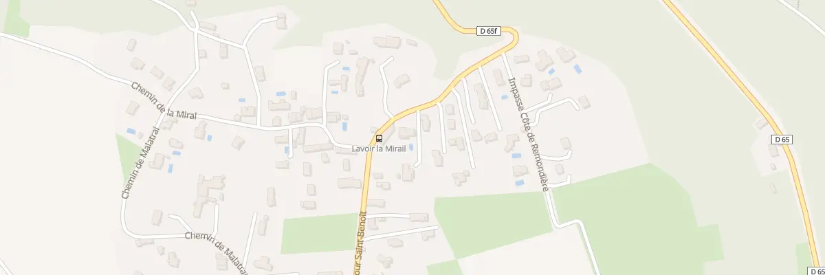 Plan du 78A Rte du Mont à Saint-Hilaire-de-Brens