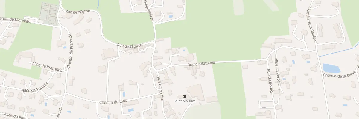 Plan du 63 Rue de Battines à Gillonnay