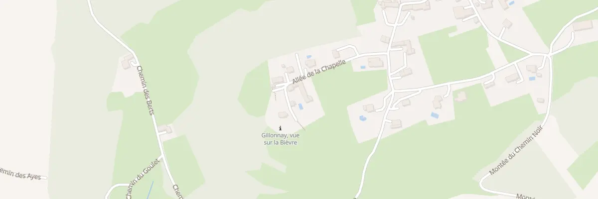 Plan du 201 All de la Chapelle à Gillonnay