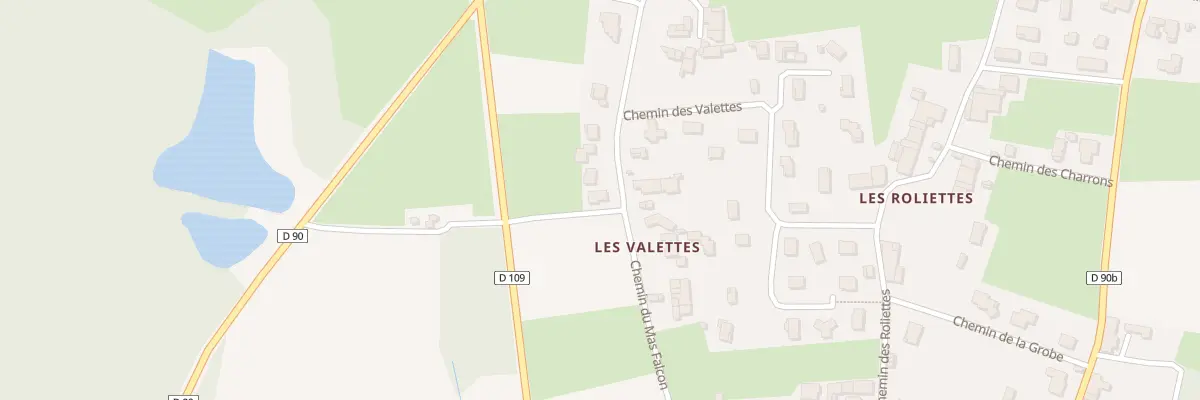 Plan du 24 Che de la Corniere à Priay