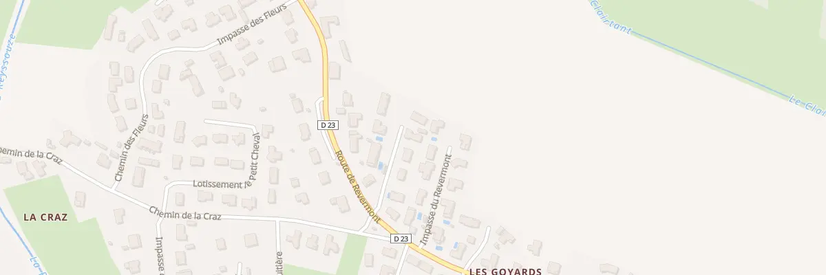 Plan du 5 Montplaisant à Montagnat