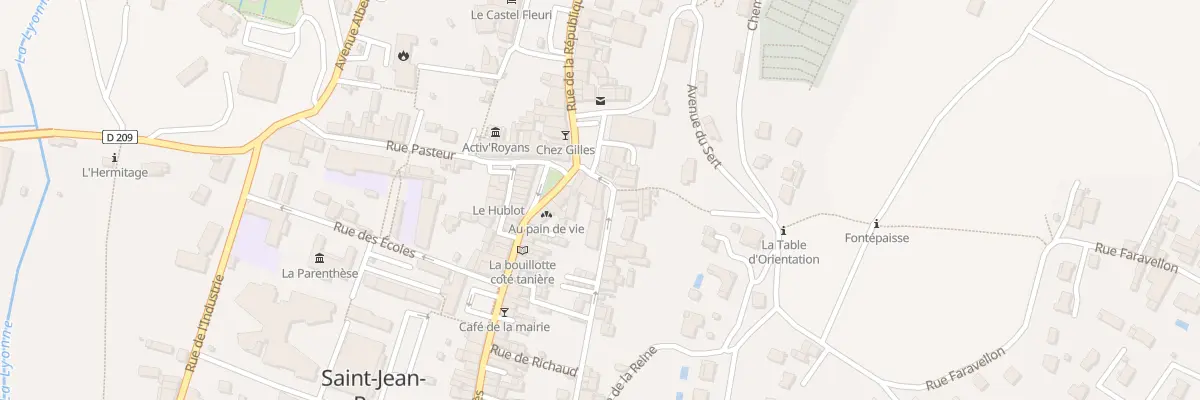 Plan du 4 Rue Constant Abisset à Saint-Jean-en-Royans