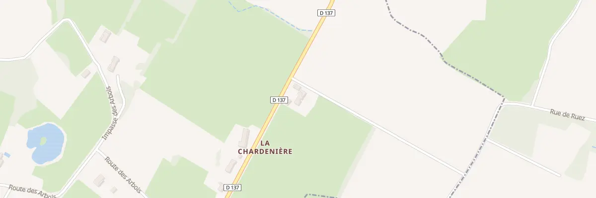 Plan du 2275 Rte de Saint-germain à Montjay