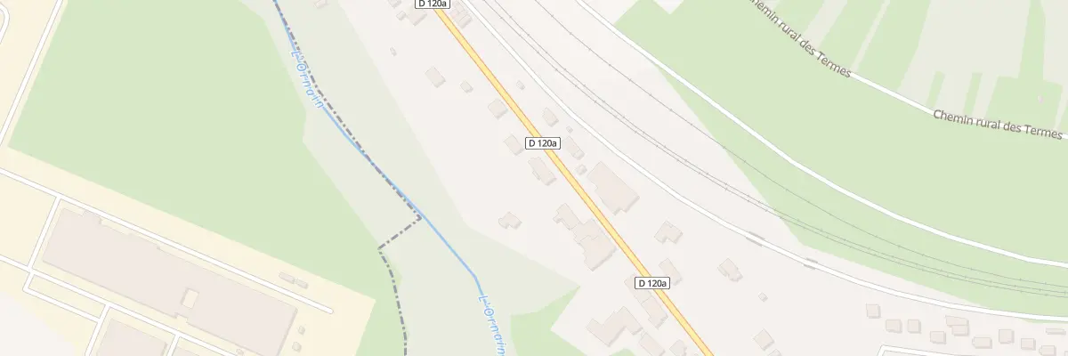 Plan du 17 Av de la Gare à Nançois-sur-Ornain