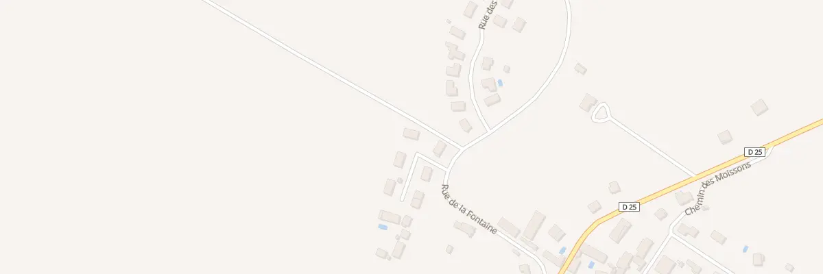 Plan du 1 All du Paquier à Cirey-lès-Pontailler
