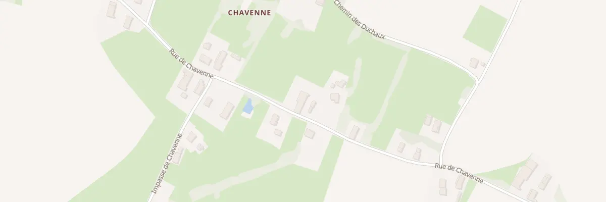 Plan du 1373 Rue de Chavenne à La Chapelle-Saint-Sauveur