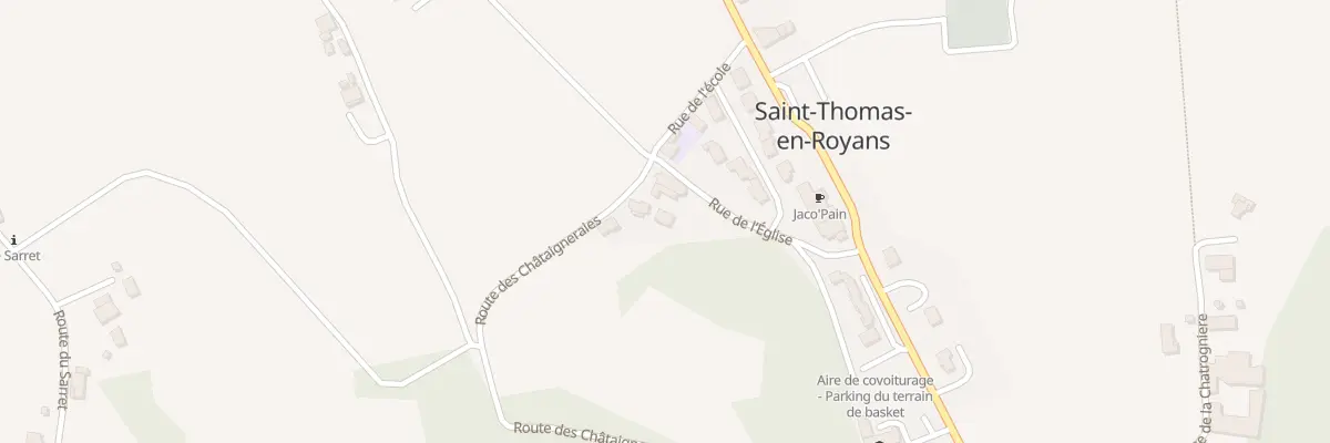 Plan du 5154 Le Village à Saint-Thomas-en-Royans