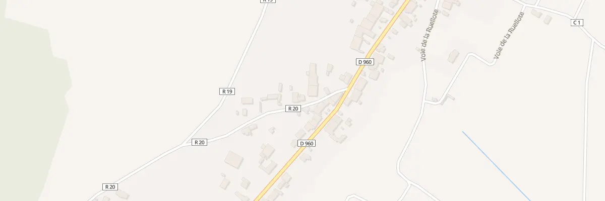 Plan du 8 Che de Brunehaut à Bourberain
