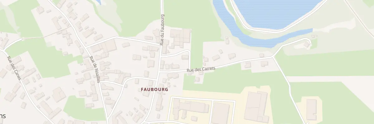 Plan du 7 Rue des Carrets à Fretterans
