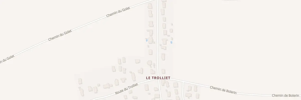 Plan du 83 Rue des Acacias à Sainte-Julie