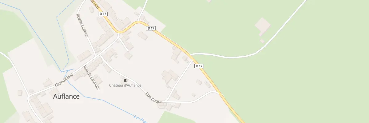 Plan du 8 Rue de Sugny à Auflance