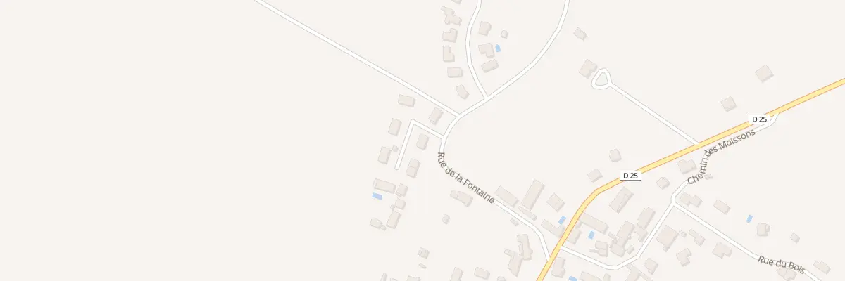 Plan du 5 Rue de la Fontaine à Cirey-lès-Pontailler