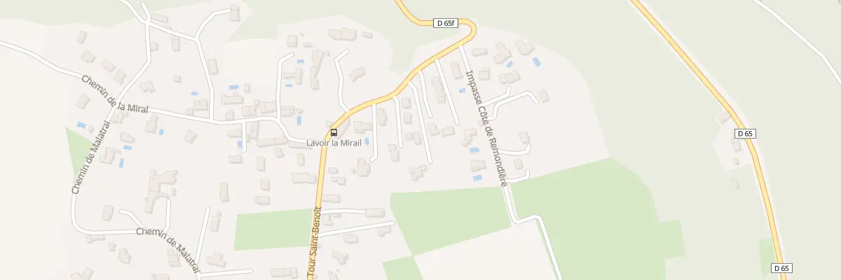 Plan du 130 Rte du Mont à Saint-Hilaire-de-Brens