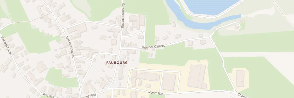 Plan du 4 Rue des Carrets à Fretterans
