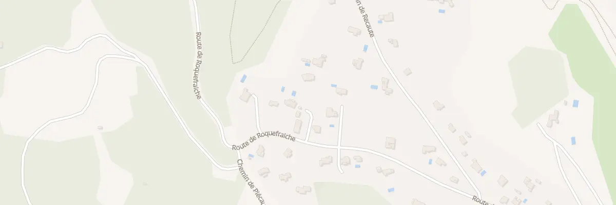 Plan du 2672 Rte de Roquefraiche à Lauris