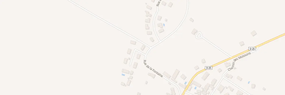 Plan du 7 Rue de la Fontaine à Cirey-lès-Pontailler