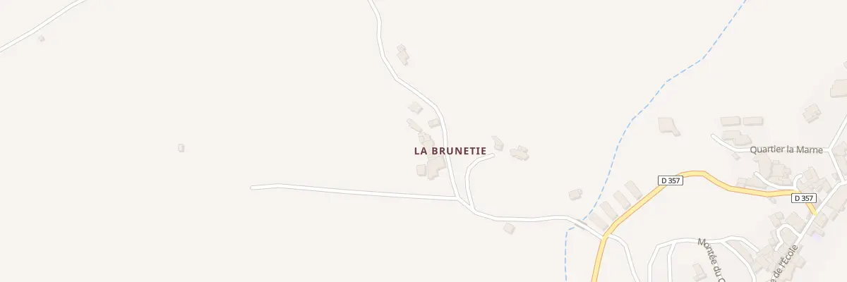 Plan du 5098 La Brunetie à Aurel