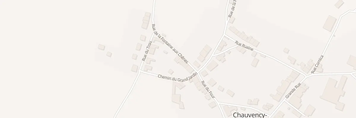 Plan du 5B Rue de la Fontaine aux Chenes à Chauvency-Saint-Hubert