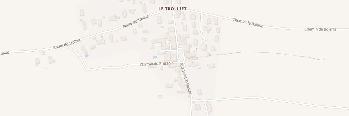 Plan du 33 Rue du Vigneron à Sainte-Julie