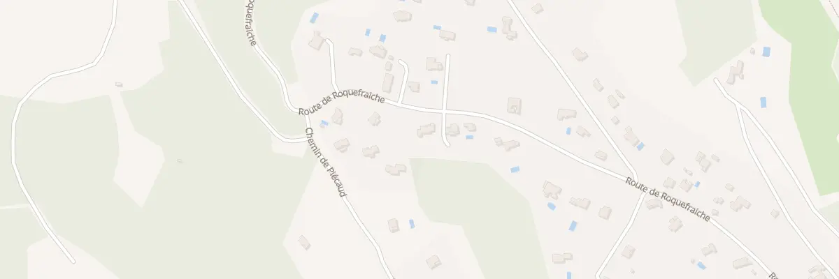 Plan du 5980 Rte de Roquefraiche à Lauris