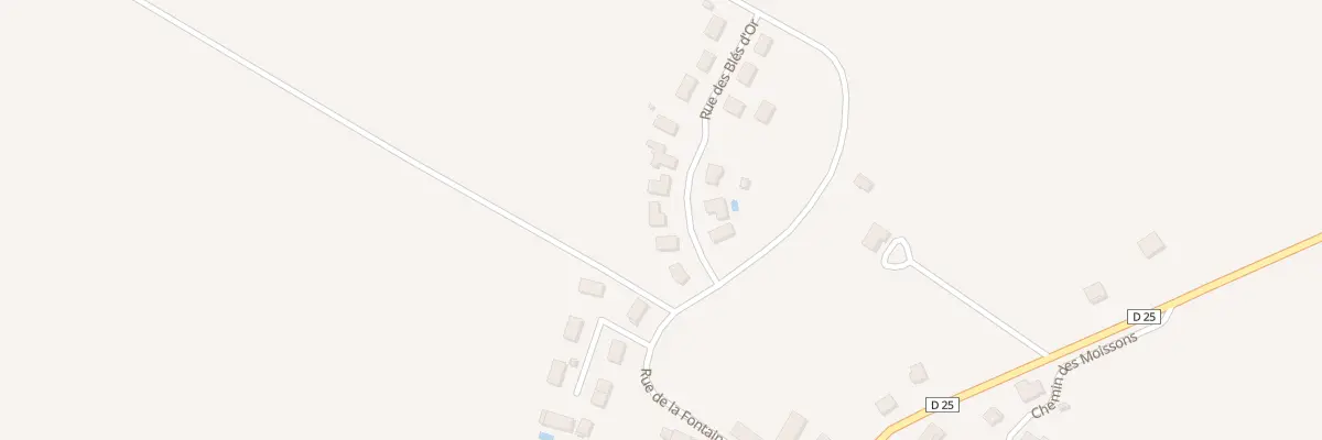 Plan du 5 Rue des Bles d’Or à Cirey-lès-Pontailler