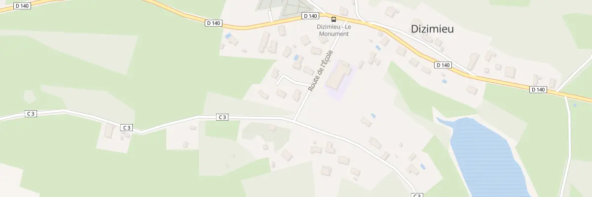 Plan du 19 Imp du Clos à Dizimieu