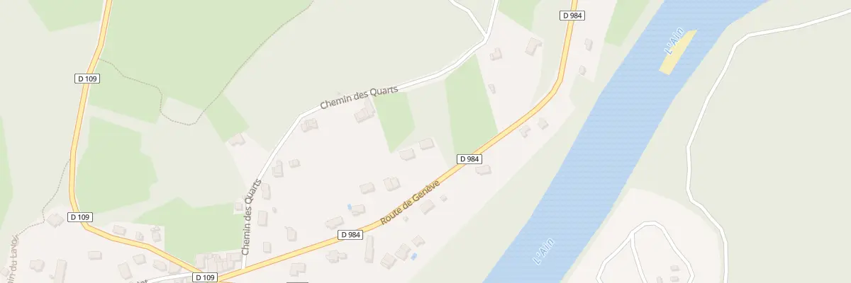 Plan du 277 Rte de Geneve à Priay