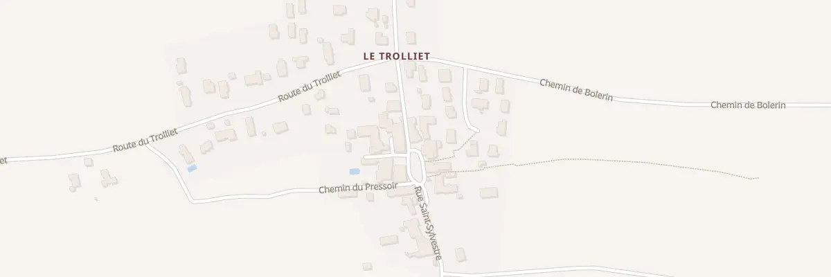 Plan du 5 Pl Saint-Sylvestre à Sainte-Julie