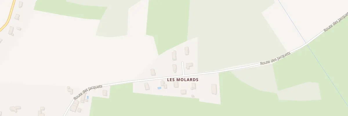 Plan du 727 Rte des Jacquets à Bény