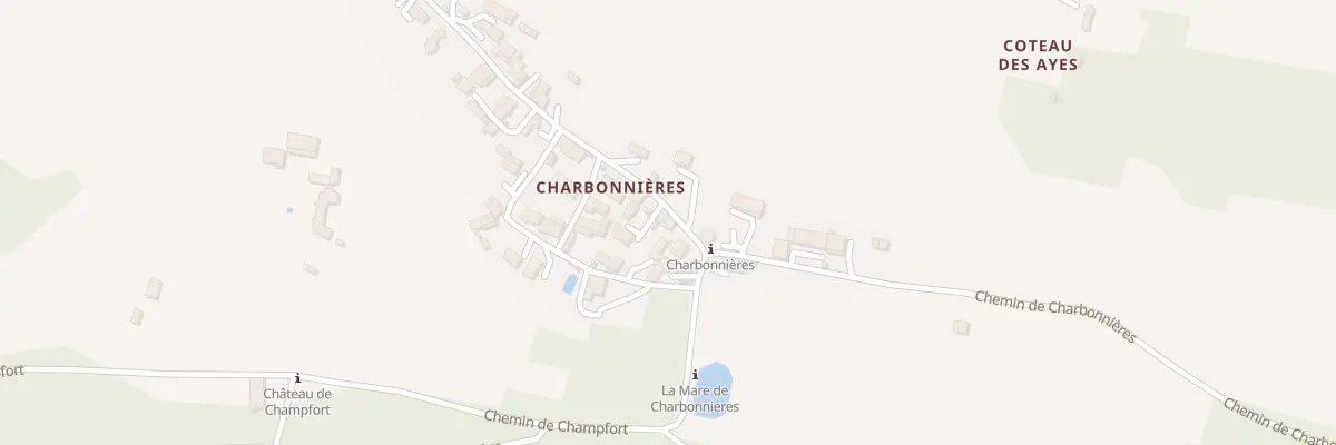 Plan du 38 Che de Charbonnières à Bourgoin-Jallieu