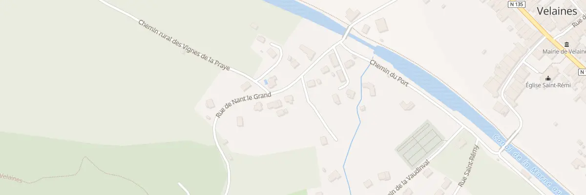 Plan du 10 Rue de Nant-le-grand à Velaines