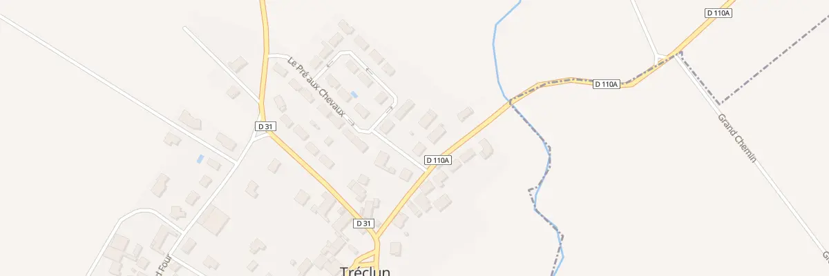 Plan du 5 Rue du Chaignot à Tréclun