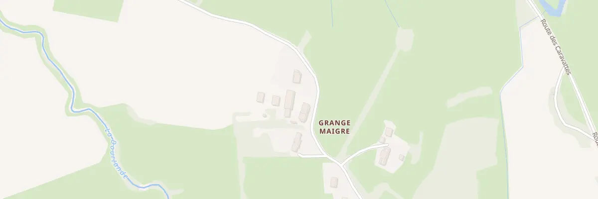 Plan du 425 La Grange Maigre à Frontenaud
