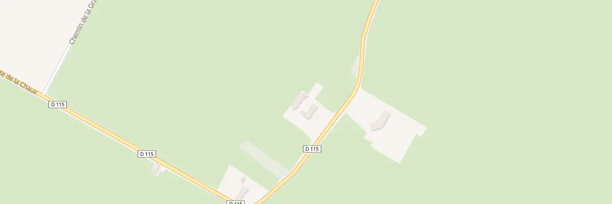 Plan du 1234 Rte de la Chaux à Montjay