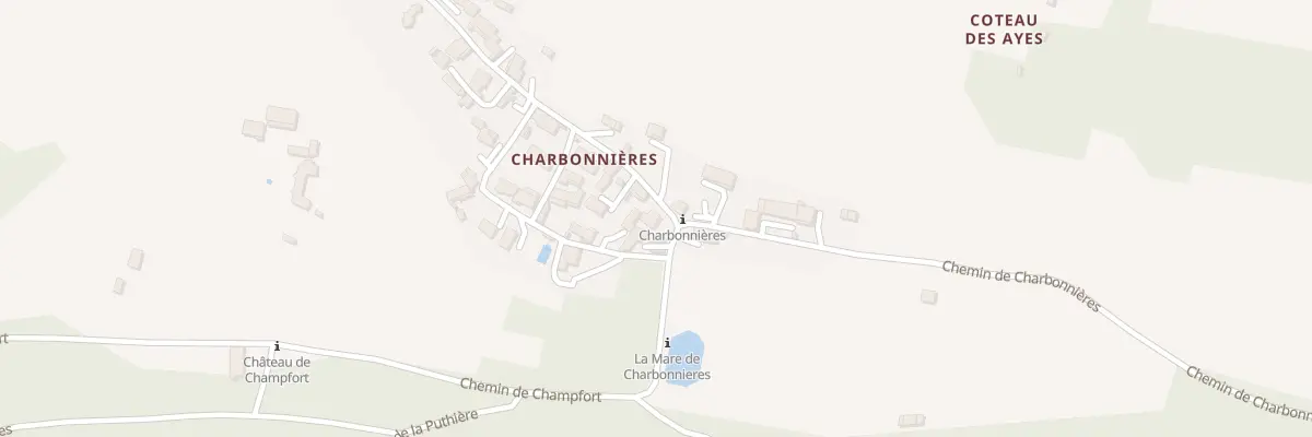 Plan du 40 Che de Charbonnières à Bourgoin-Jallieu