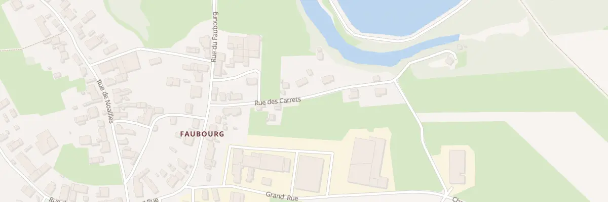 Plan du 8 Rue des Carrets à Fretterans