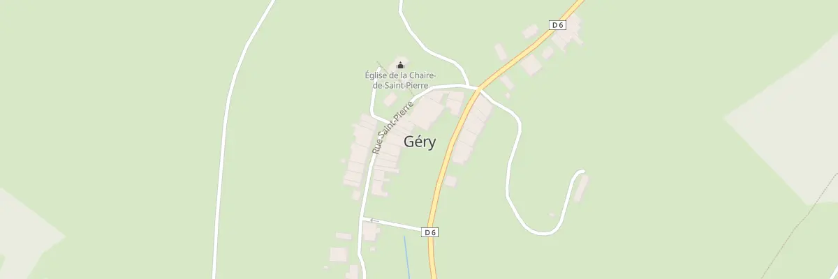 Plan du 5 Rue Saint Pierre à Géry
