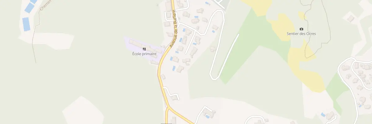 Plan du 68 Che du Château d’Eau à Roussillon