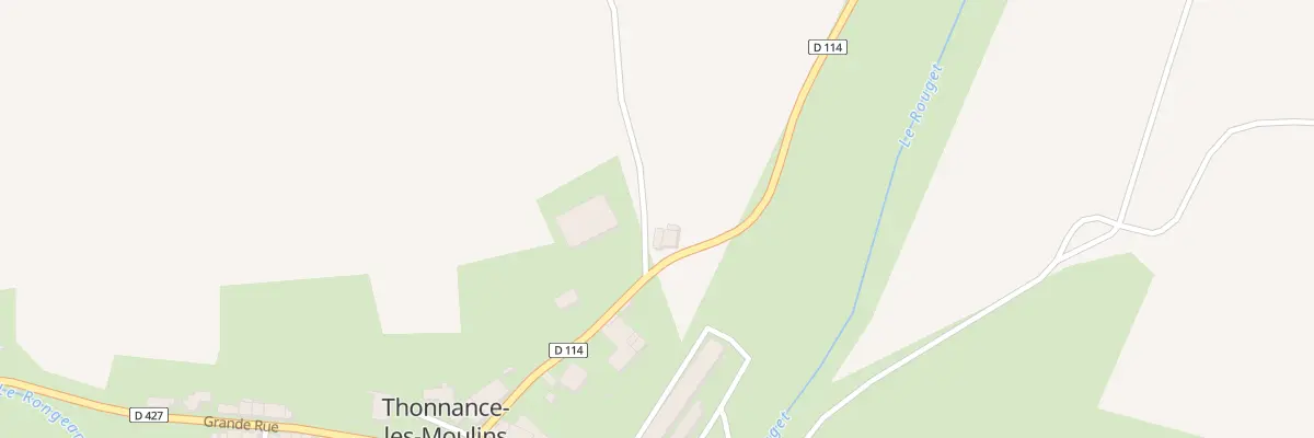Plan du 7 Rue de Soulaincourt à Thonnance-les-Moulins